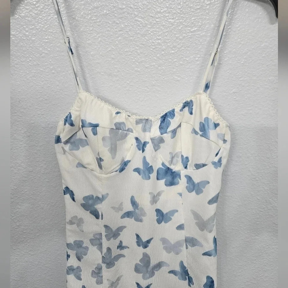 Princess Polly Kamryn Butterfly Mini Dress - Picture 3 of 10